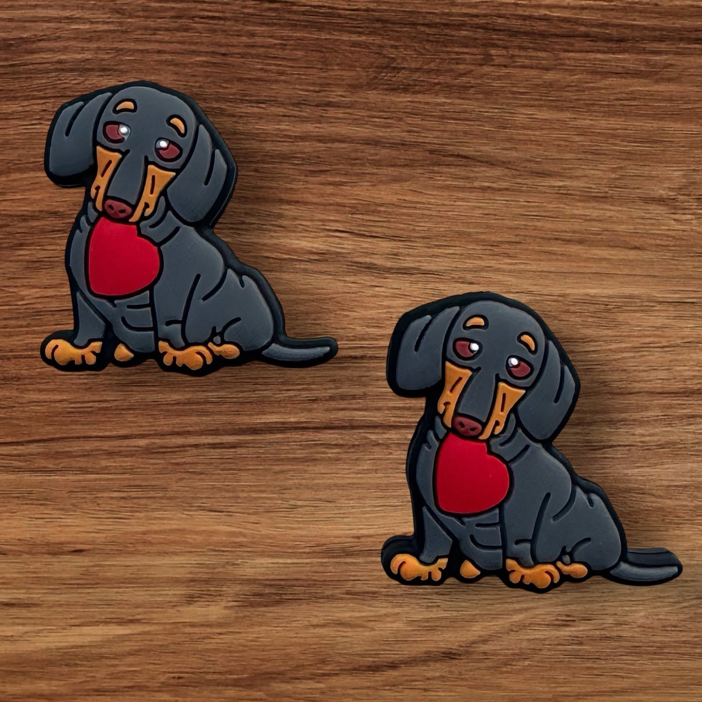 Dashound With Heart Focal