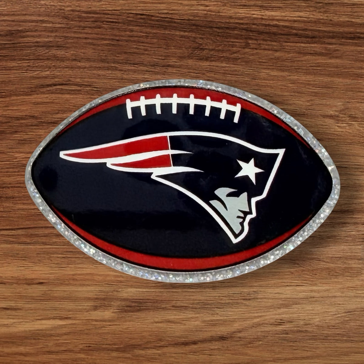 New England Football Acrylic Flatback