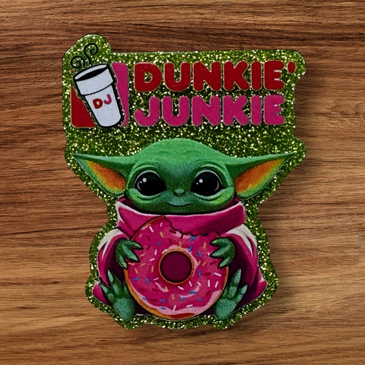 Doughnut Junkie Acrylic Flatback