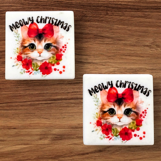 Meowy Christmas Focal (Custom)