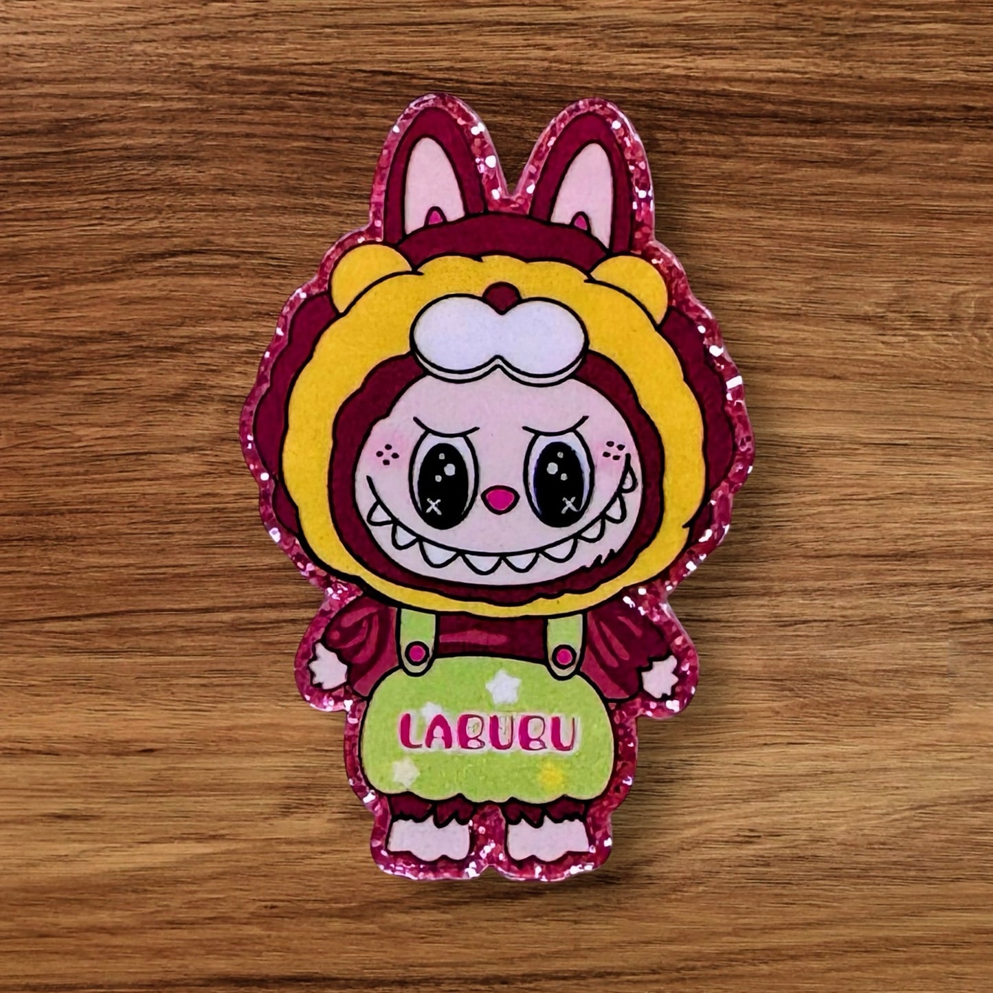 Pink Monster Acrylic Flatback