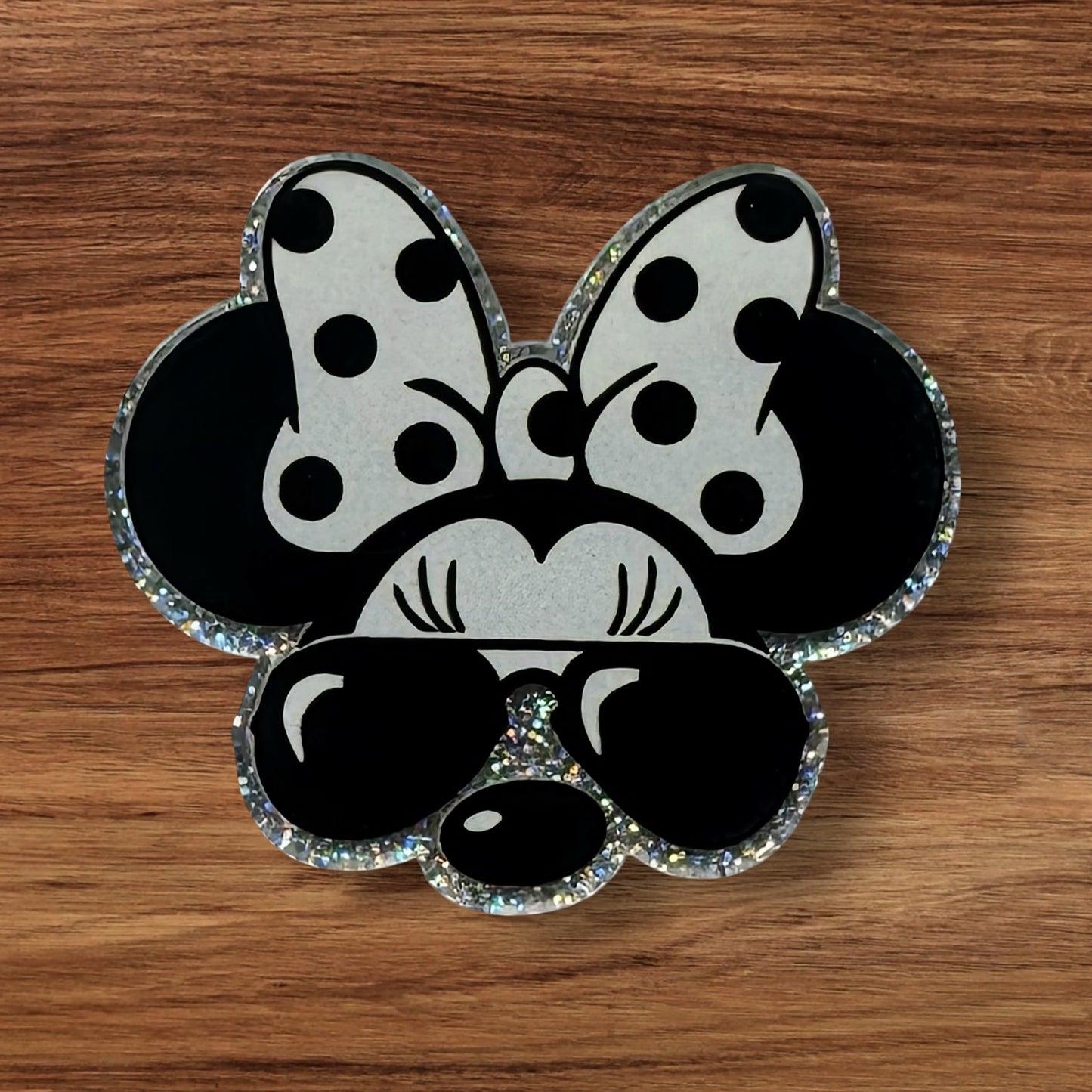 Mouse With Shades Acrylic Flatback