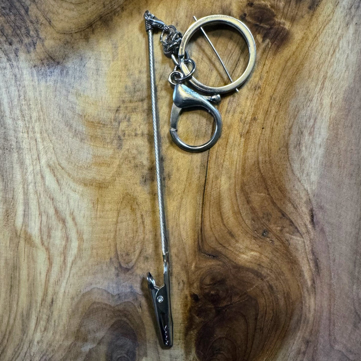 Alligator Clip Keychain