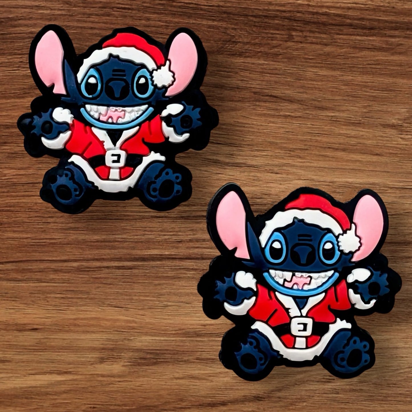 Blue Alien In Santa Suit Focal
