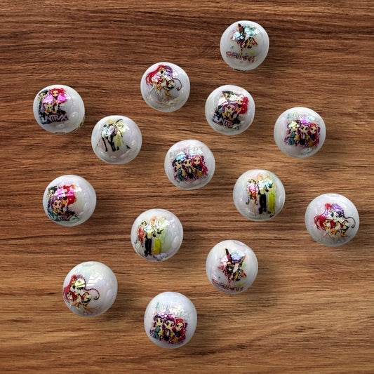 16mm K-Pop Acrylic Bead
