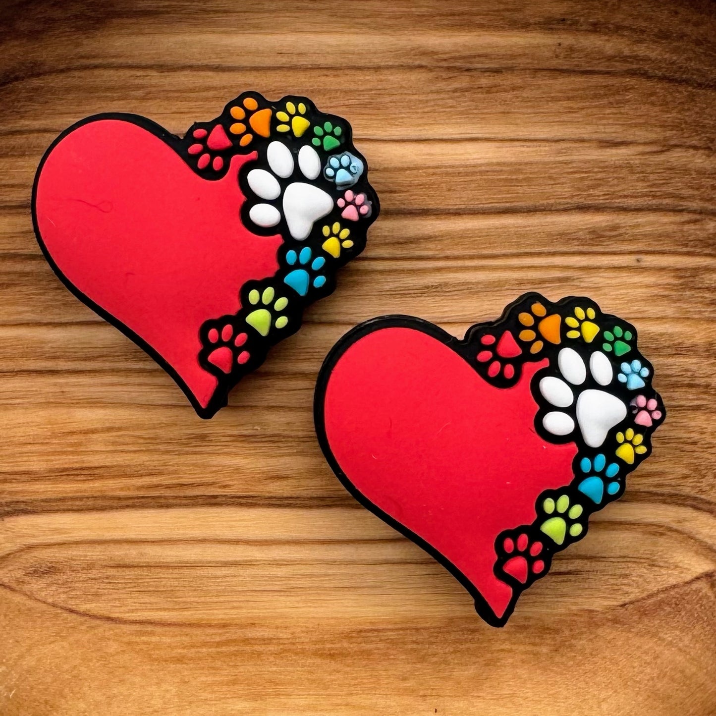 Heart With Paws Focal