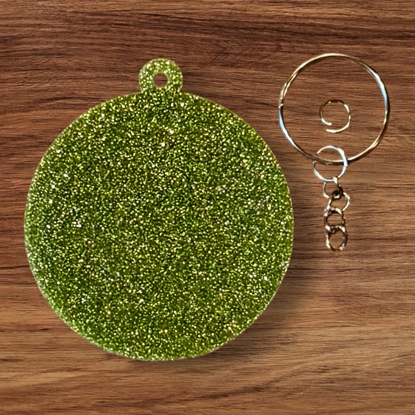 Round Acrylic Blank (Green)