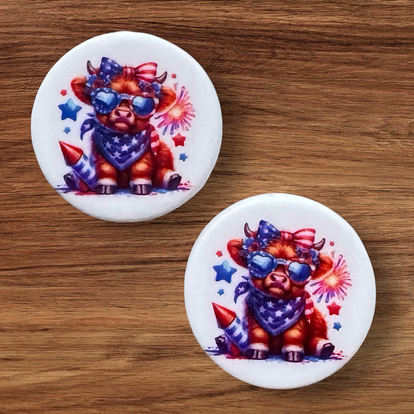 Patriotic Cow Focal (Custom)