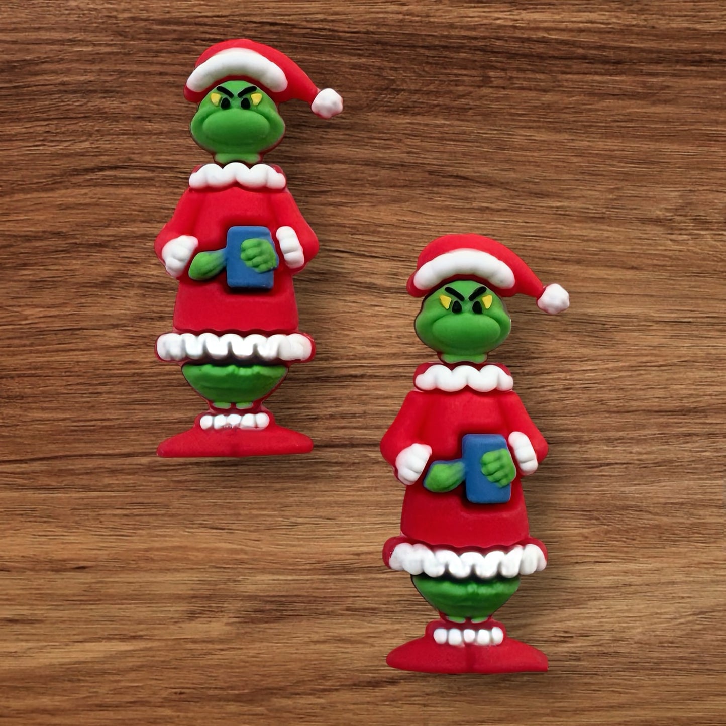 3-D Green Guy With Mug Focal