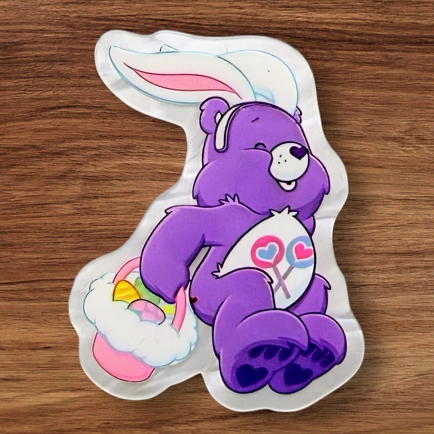 Easter Bear Acrylic Flatback