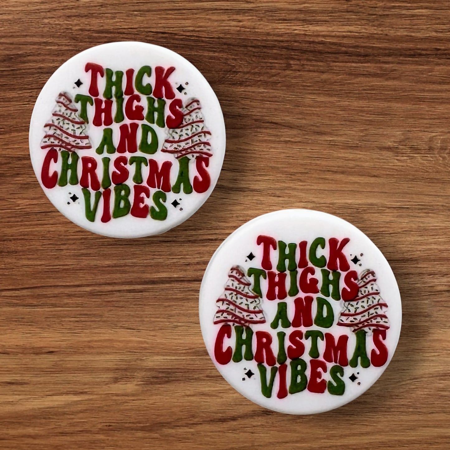 Thick Thighs And Christmas Vibes Focal (Custom)