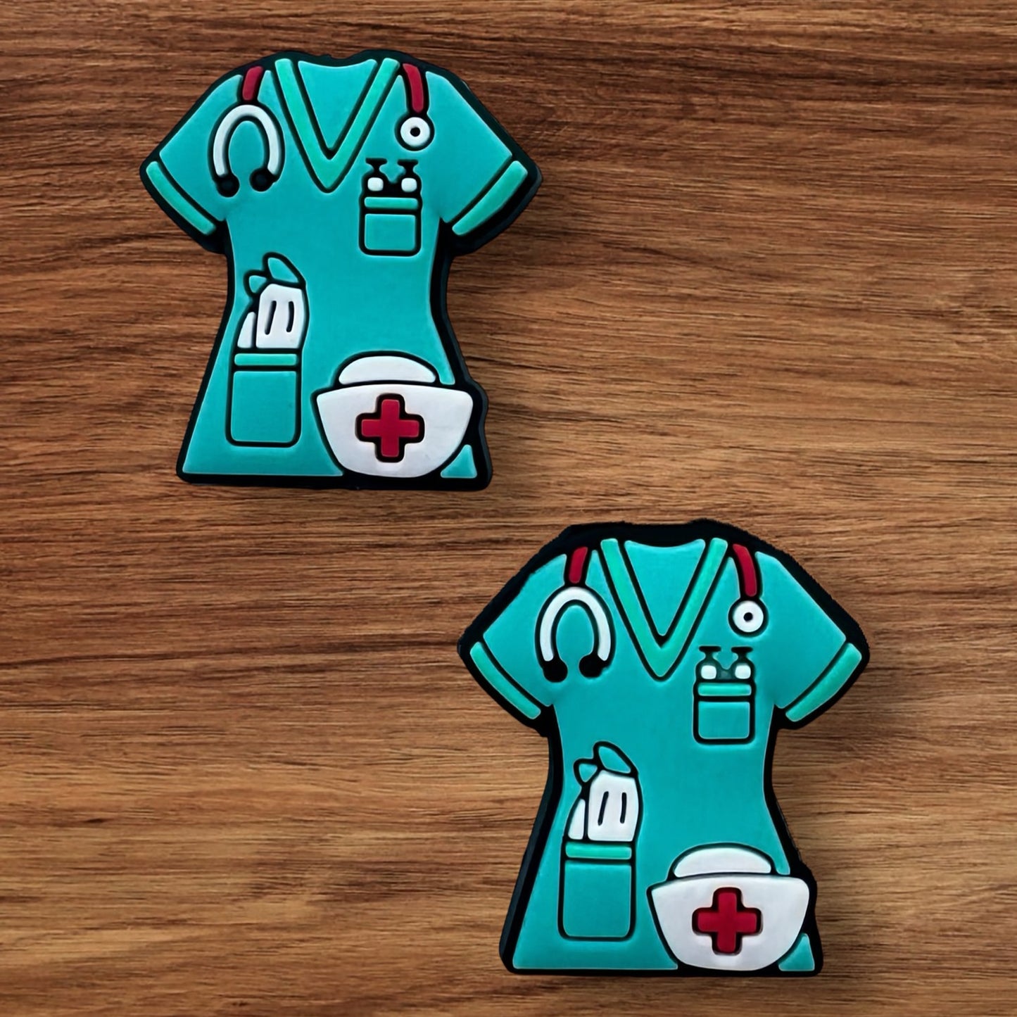 Nurse Scrub Top Focal
