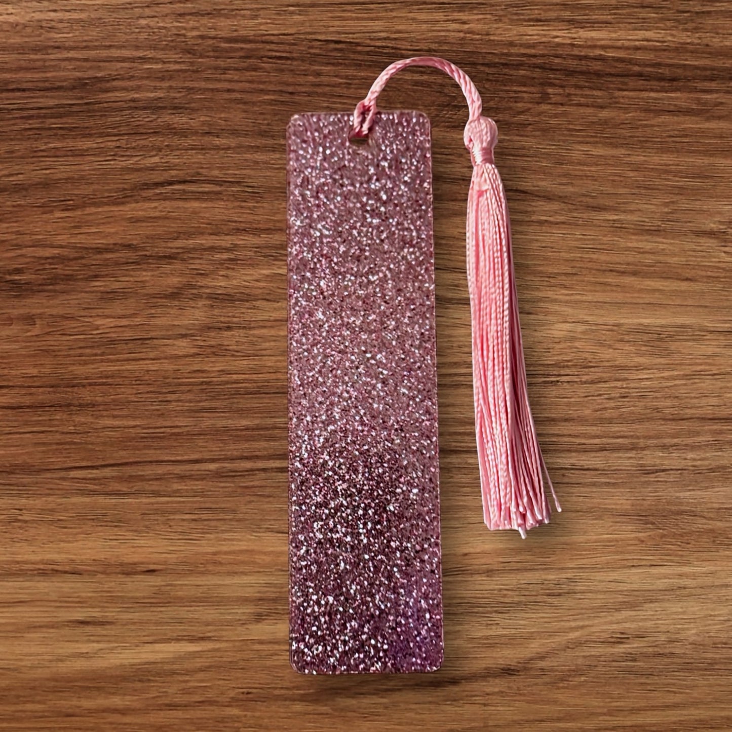 Pink Bookmark With Tassel