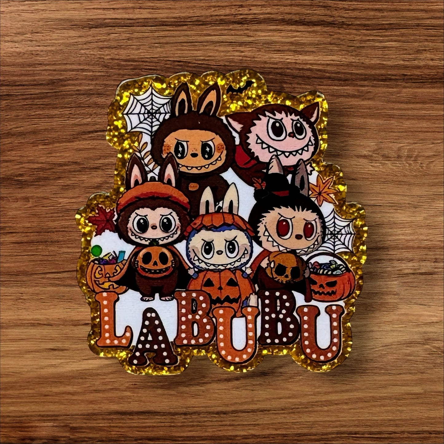 Halloween Labu Acrylic Flatback