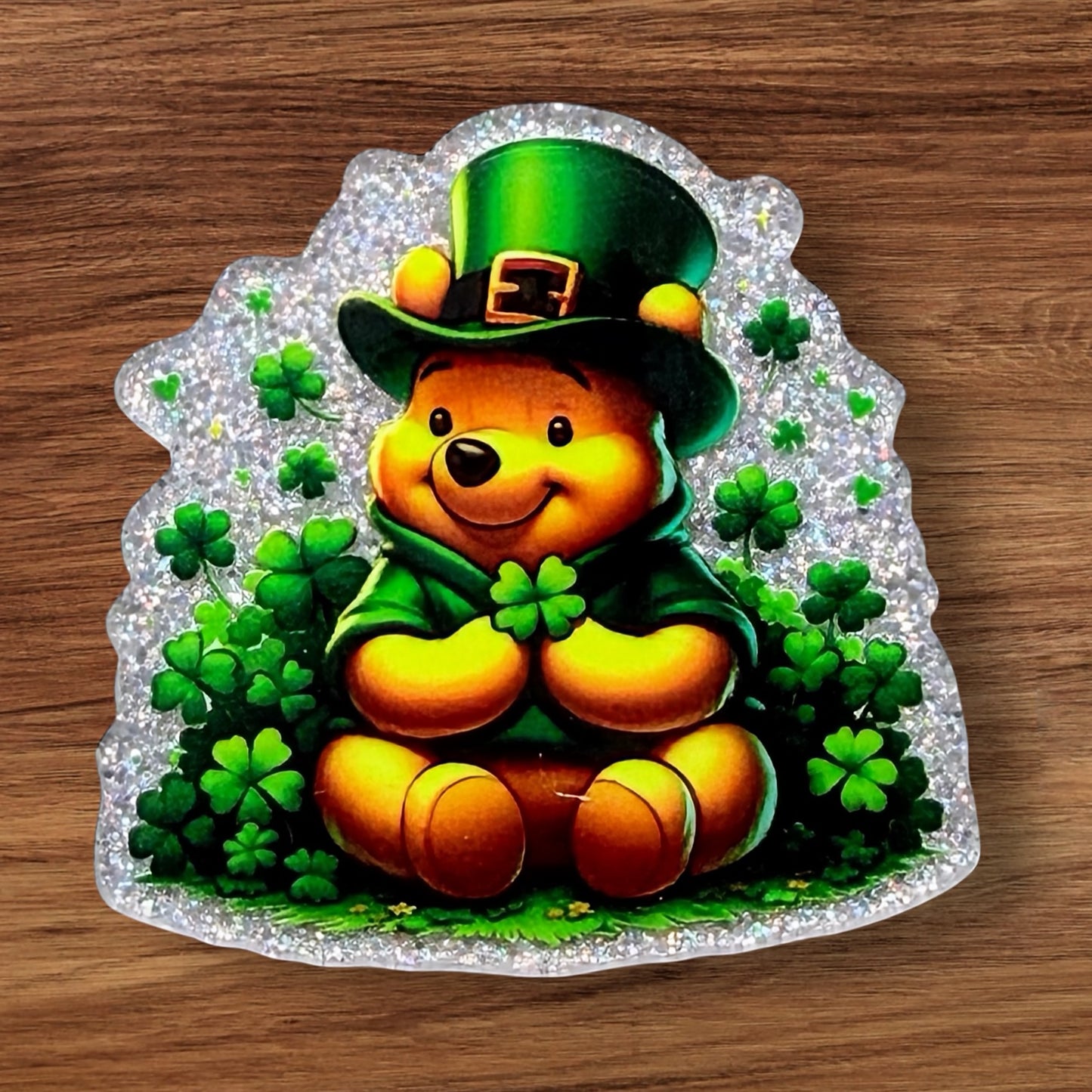 St Patty’s Day Bear Acrylic Flatback