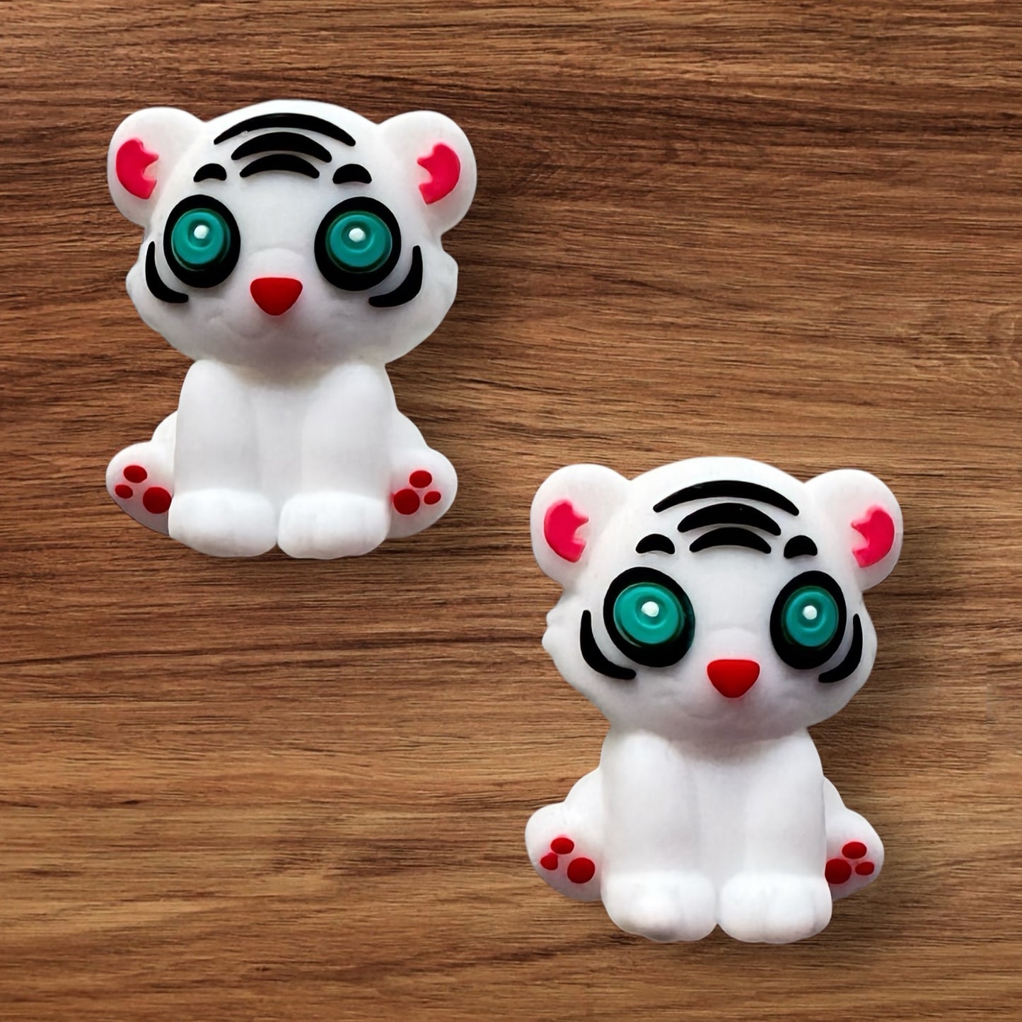 3-D White Tiger Focal