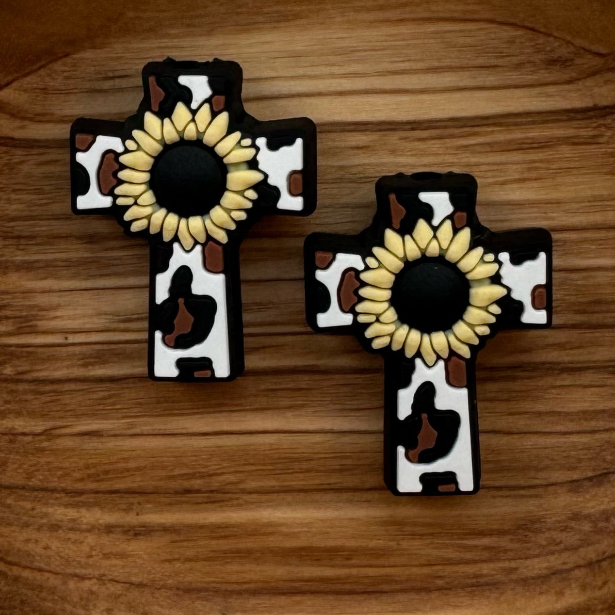 Sunflower Cross Focal