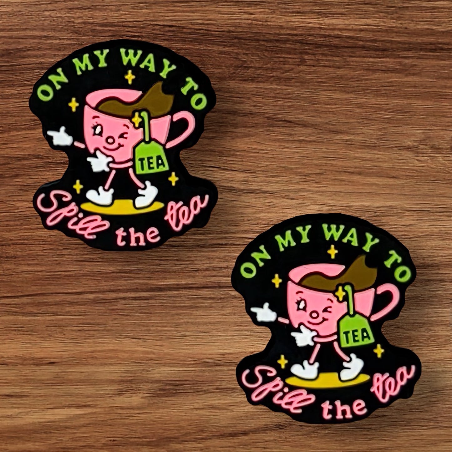 On My Way To Spill the Tea Focal