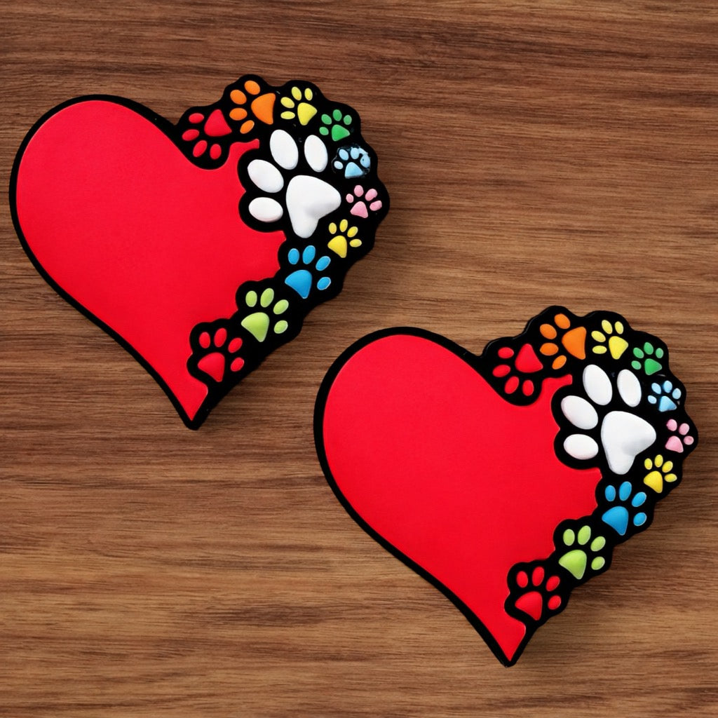 Heart With Paws Focal