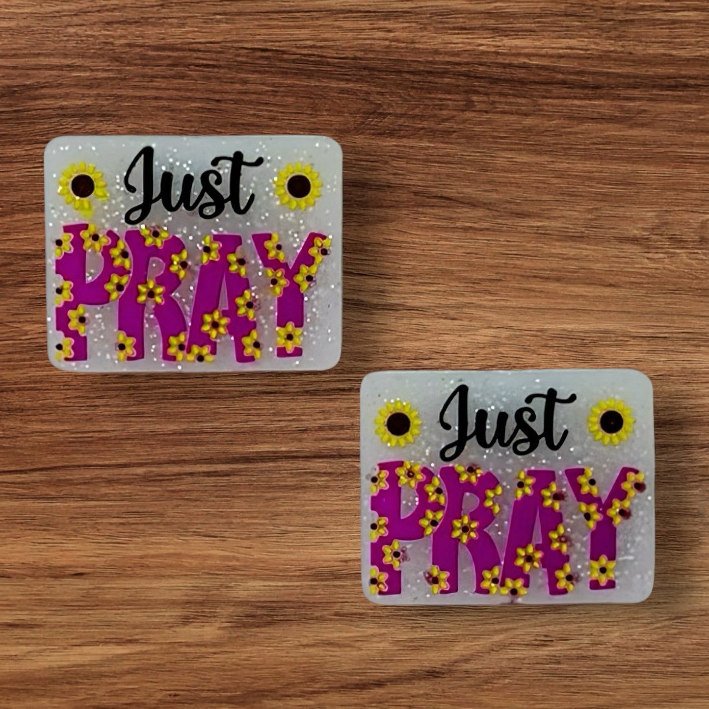 Just Pray Focal (Purple)