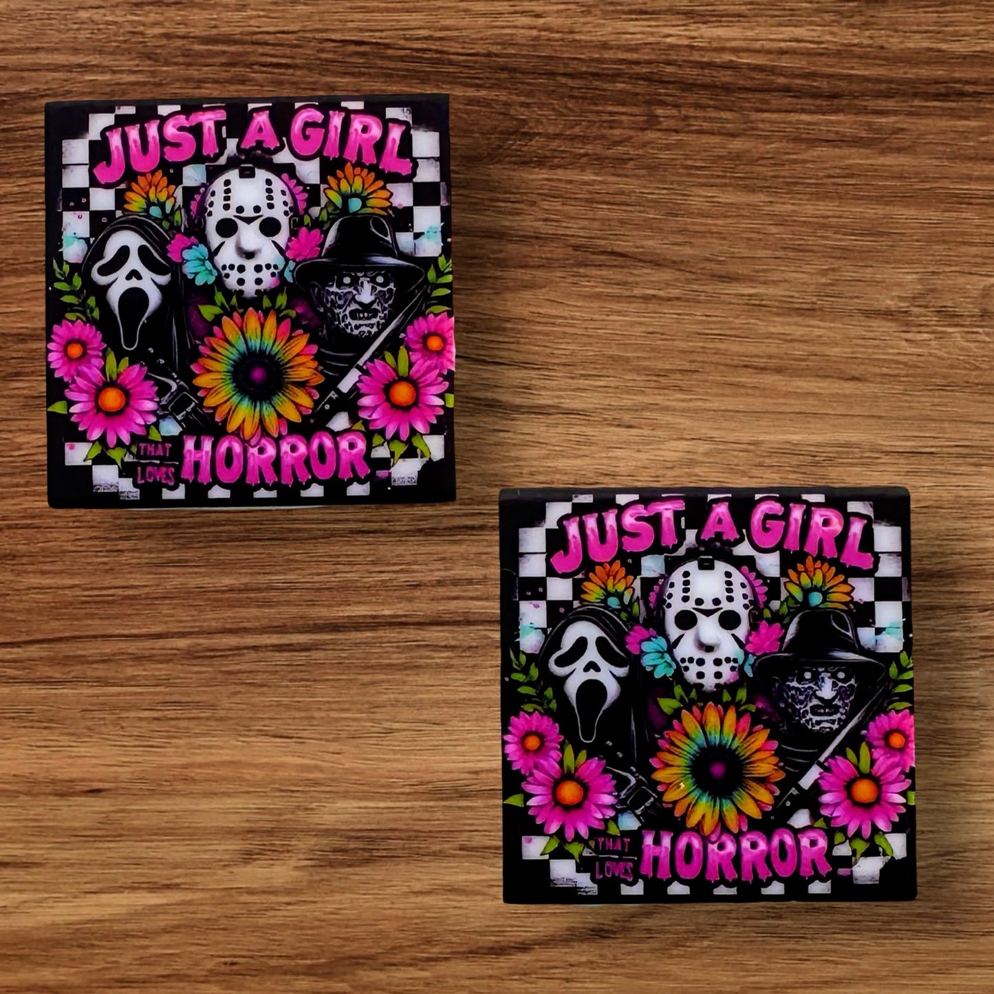 Just A Girl Who Loves Horror Focal (Custom)