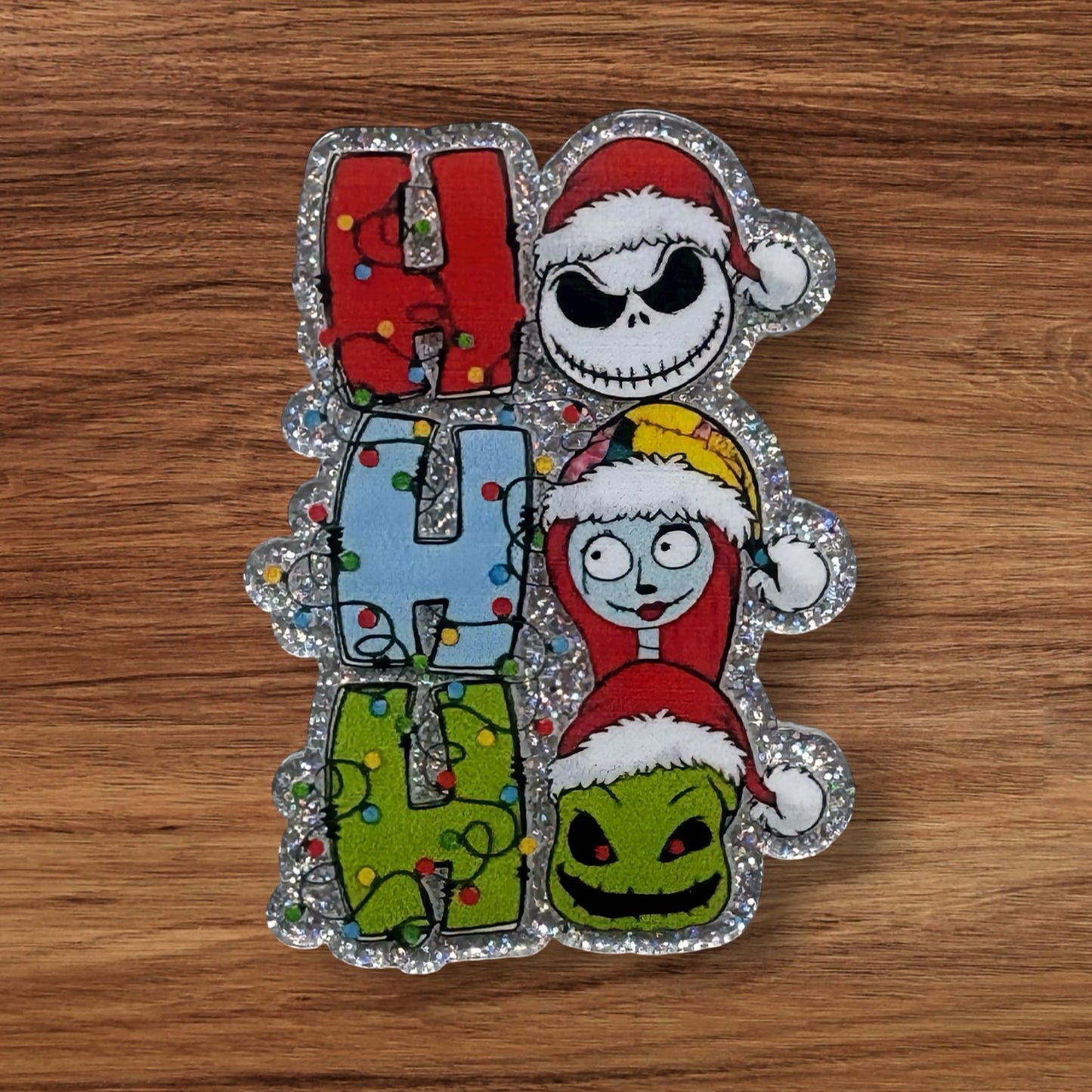 Ho Ho Ho Acrylic Flatback