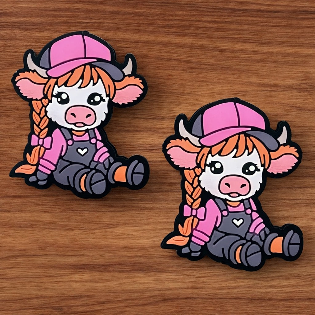 Country Girl Cow Focal