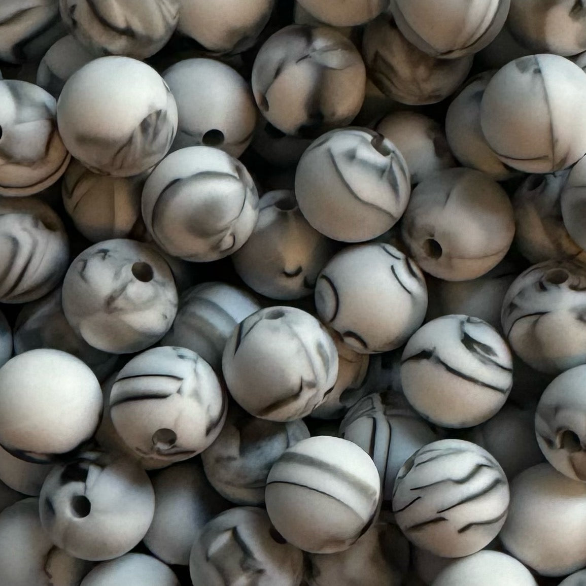 15mm Jupiter Silicone Bead