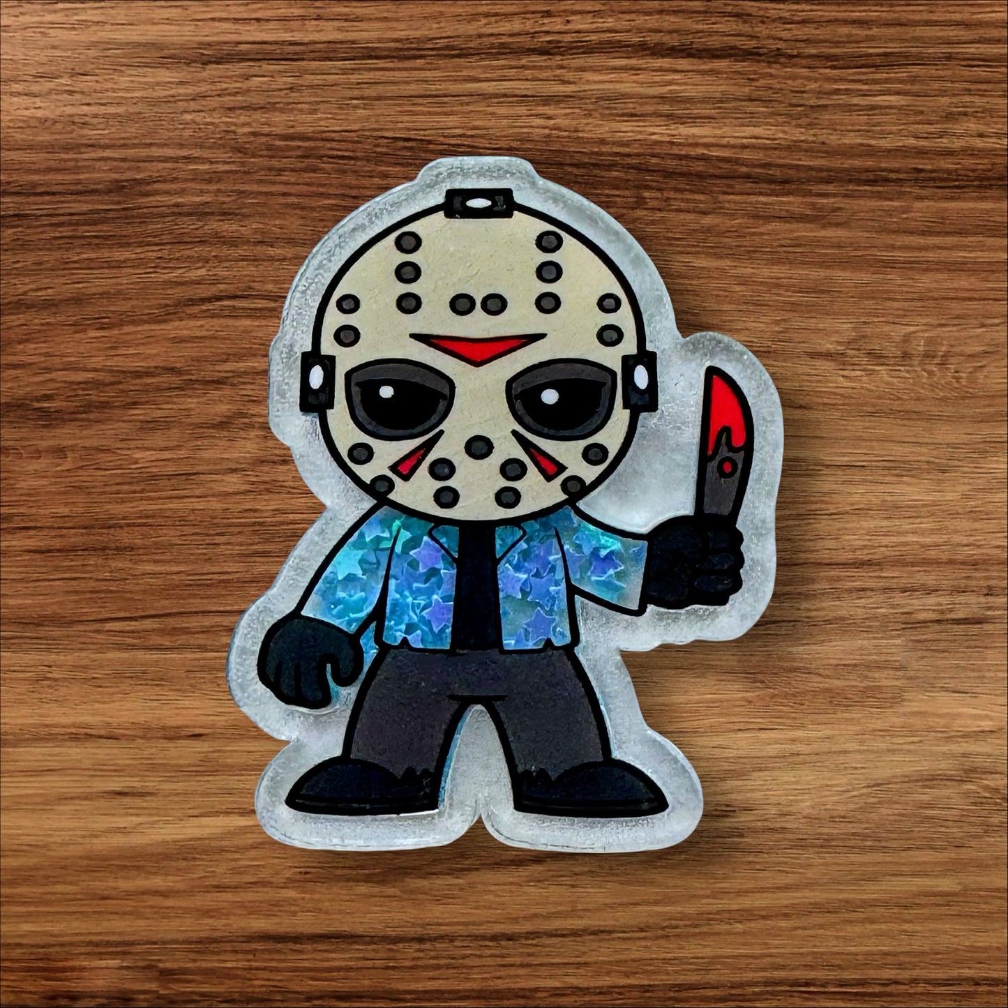 Horror Guy Acrylic Shaker Flatback