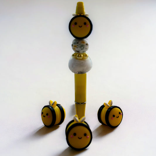 3-D Bee Silicone Focal