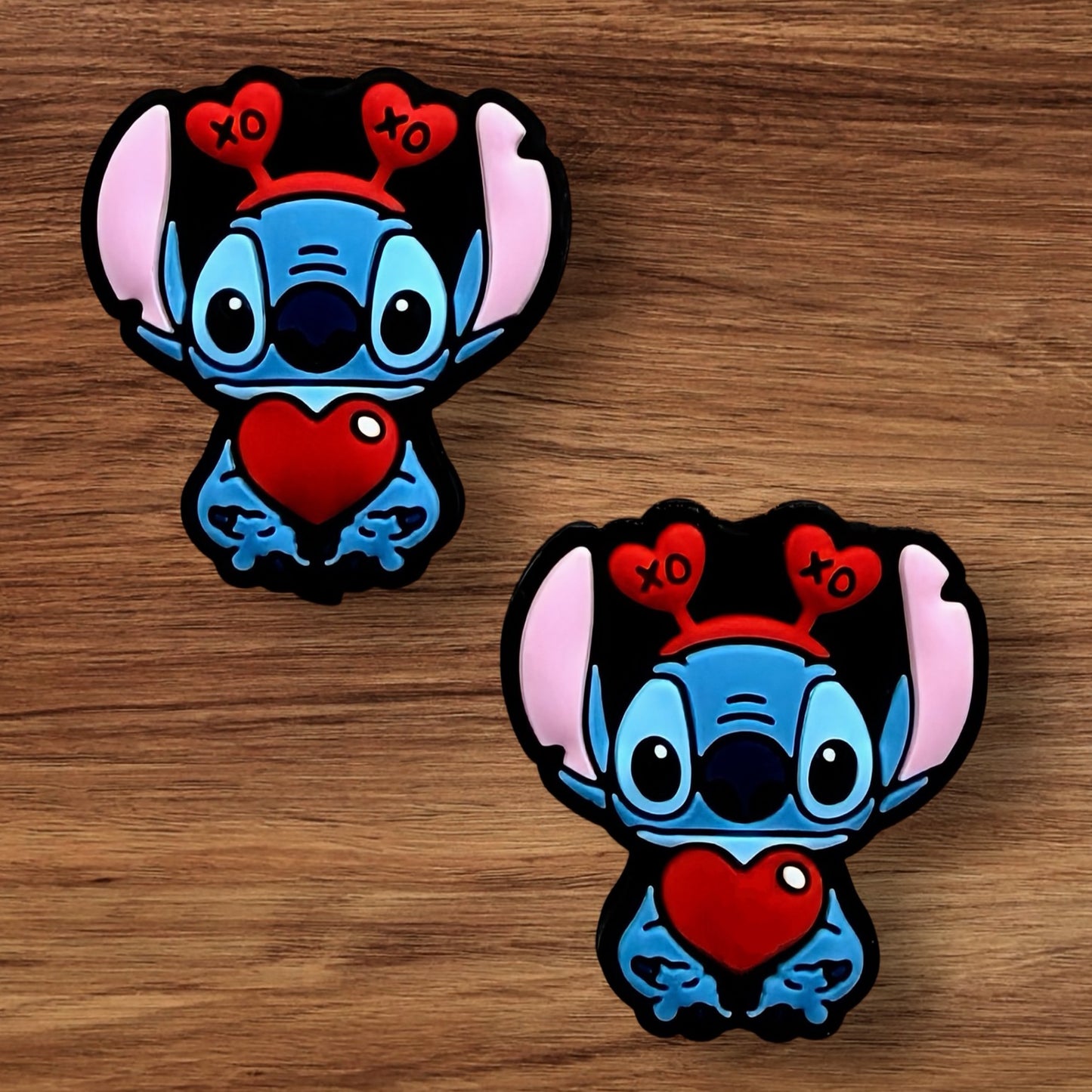 Blue Alien With Heart Focal