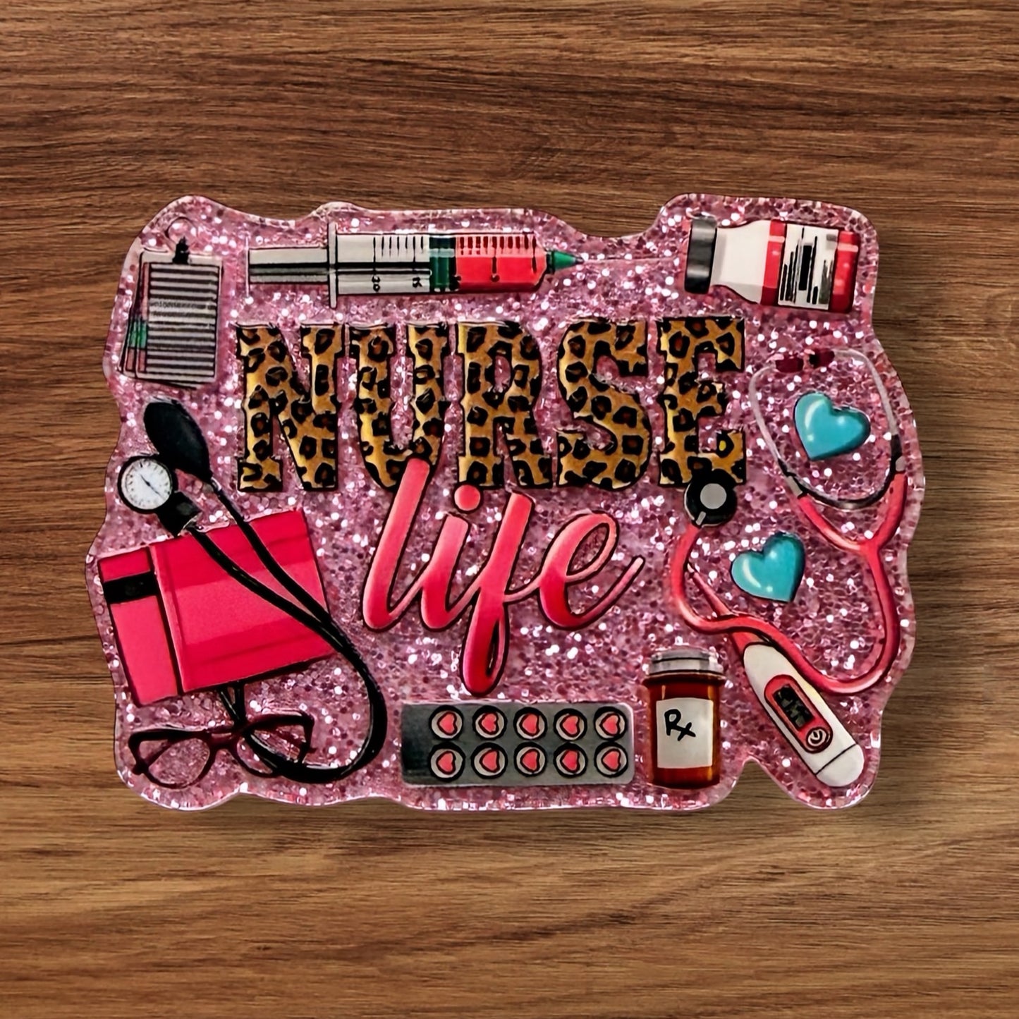 Nurse Life Acrylic Flatback