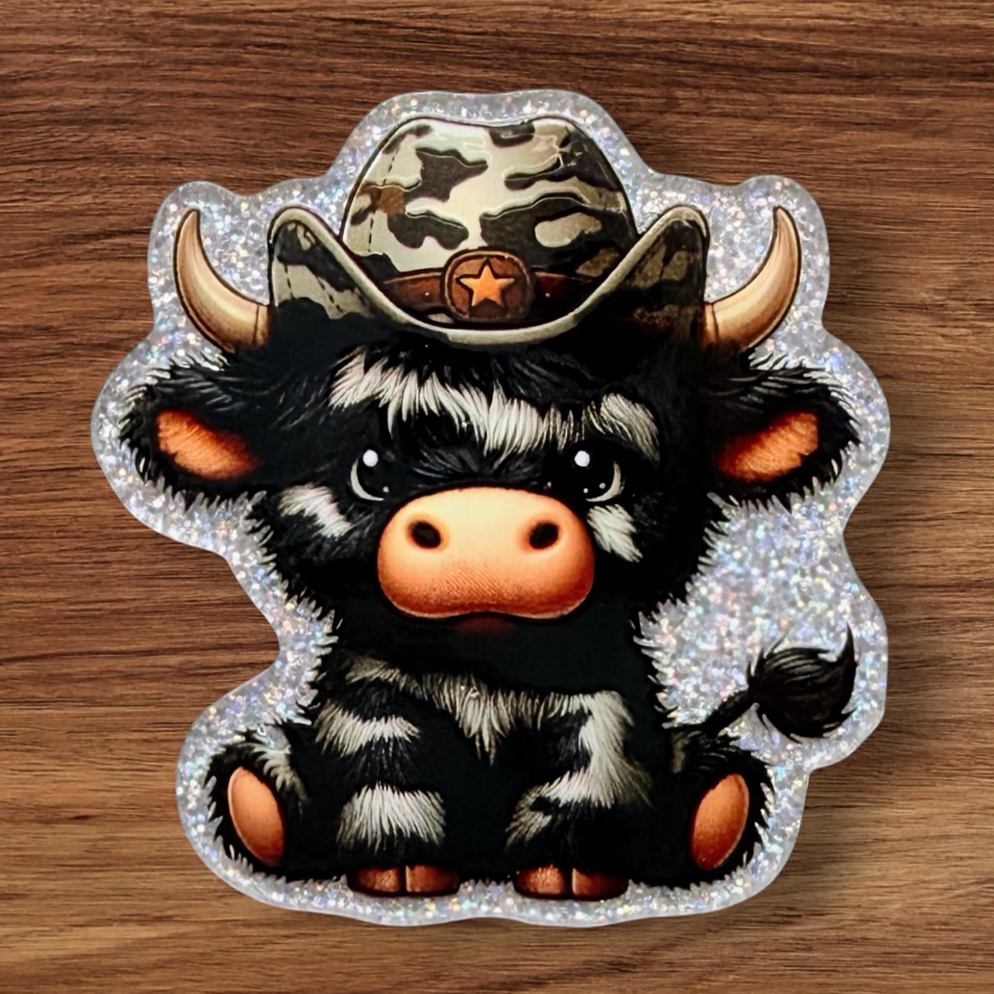 Cute Cow Acrylic Flatback