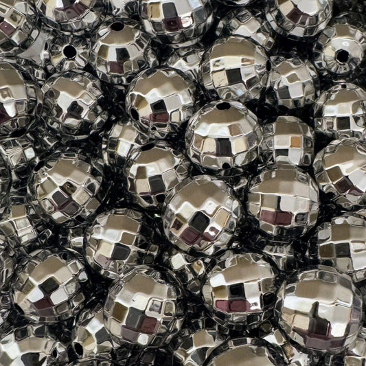 16mm Disco Ball Acrylic Beads