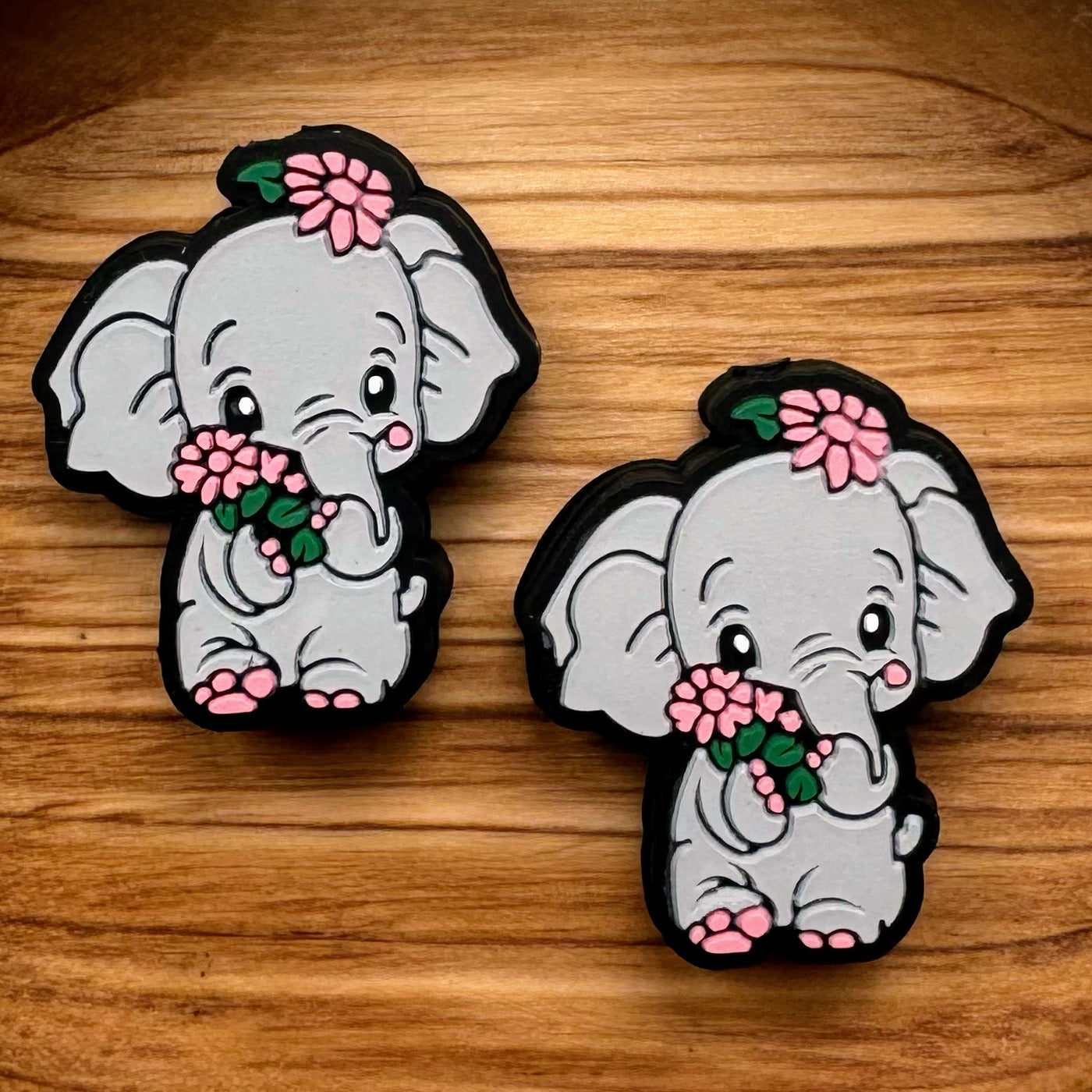 Floral Elephant Focal