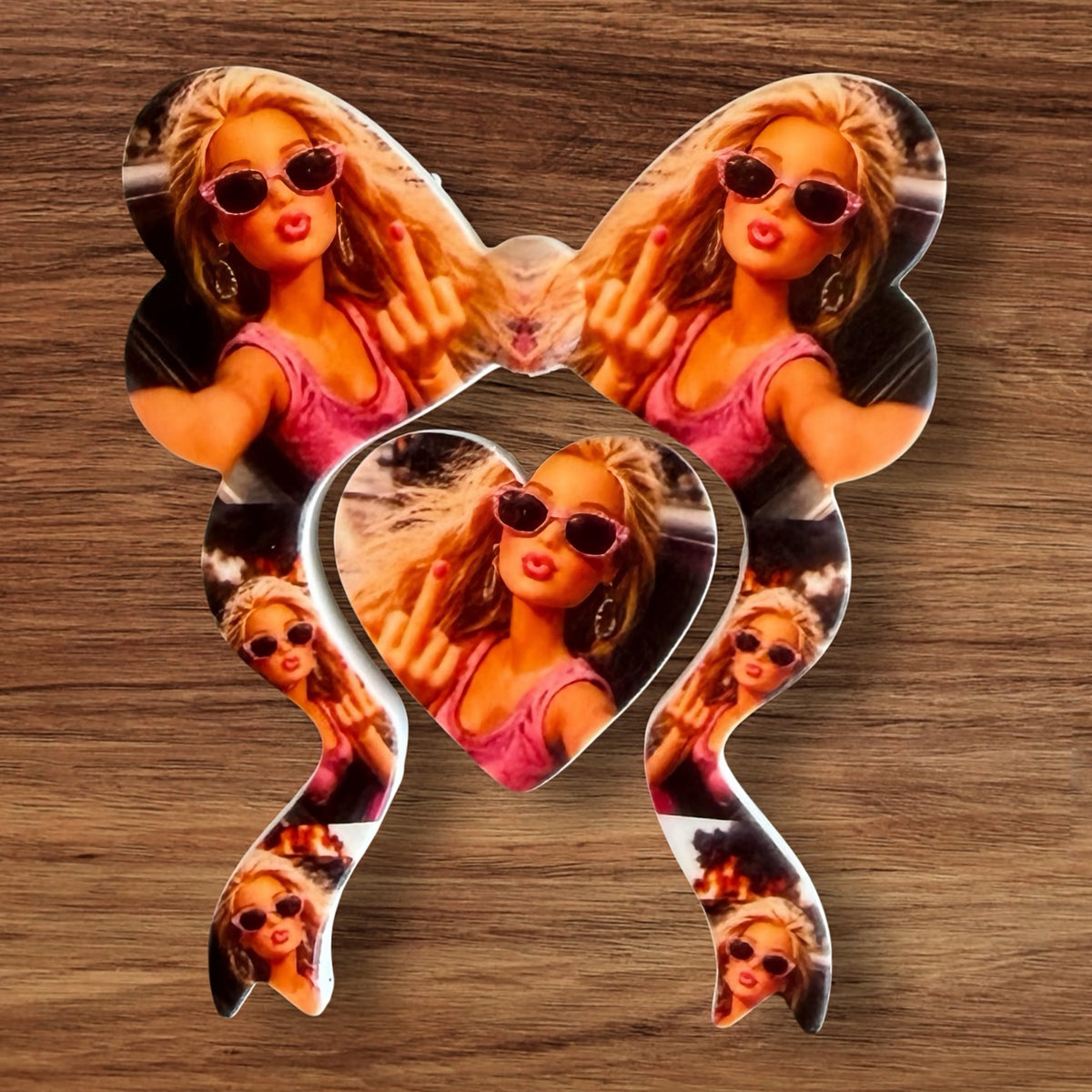 Cringe Barbie Bow Focal