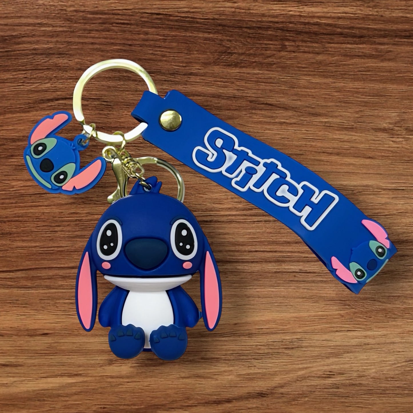 Blue Alien Keychain