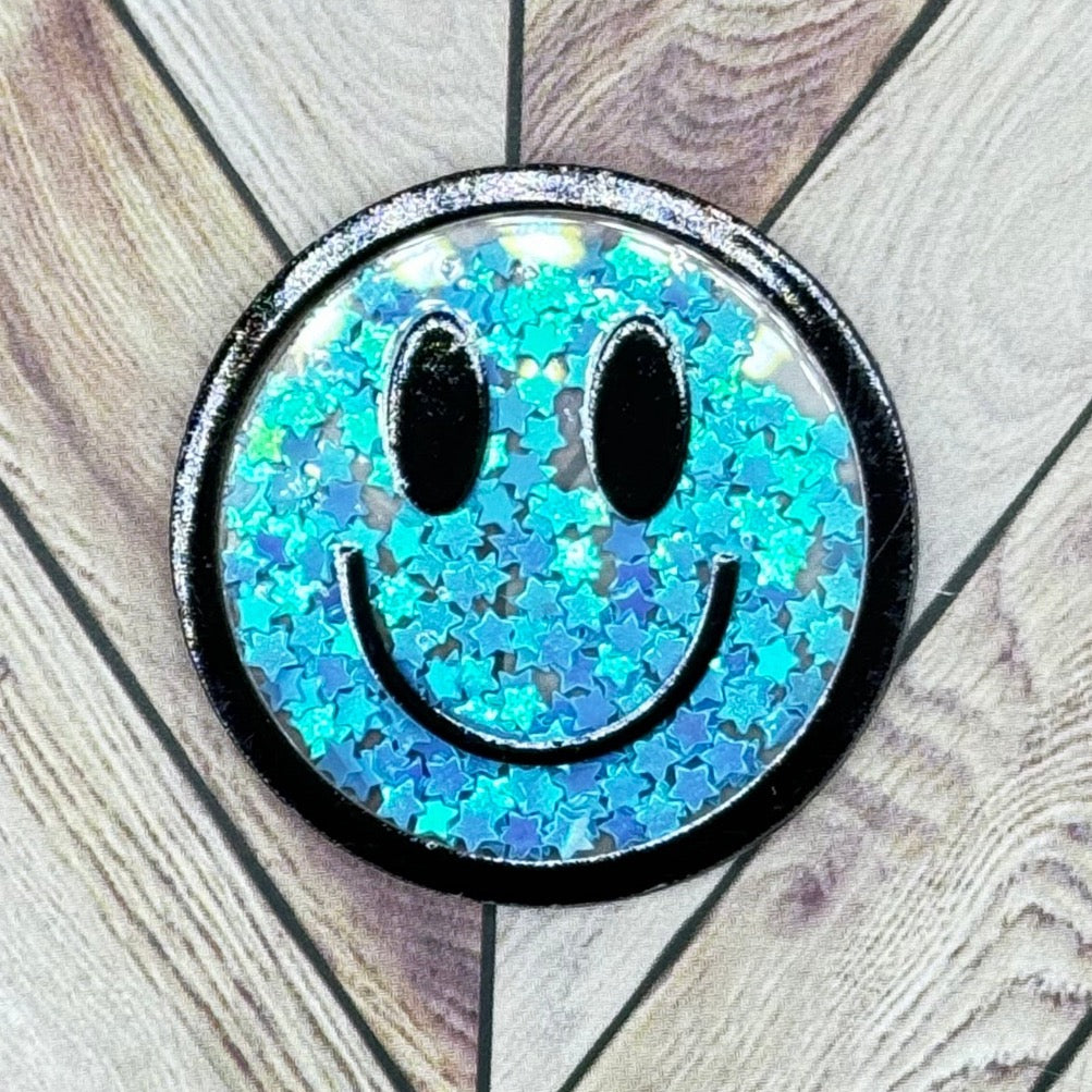 Happy Face Acrylic Flatbacks