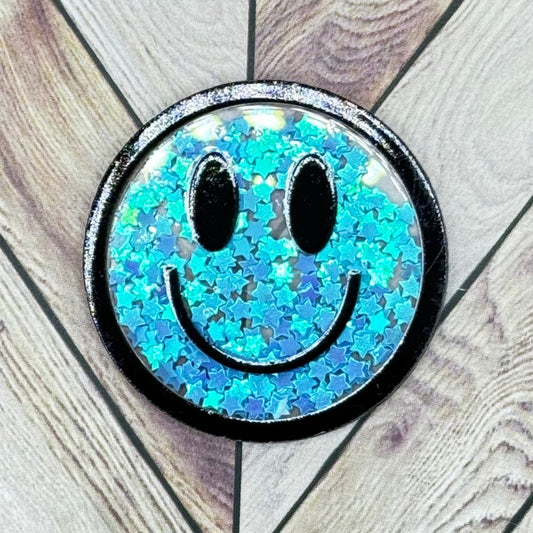 Happy Face Acrylic Flatbacks