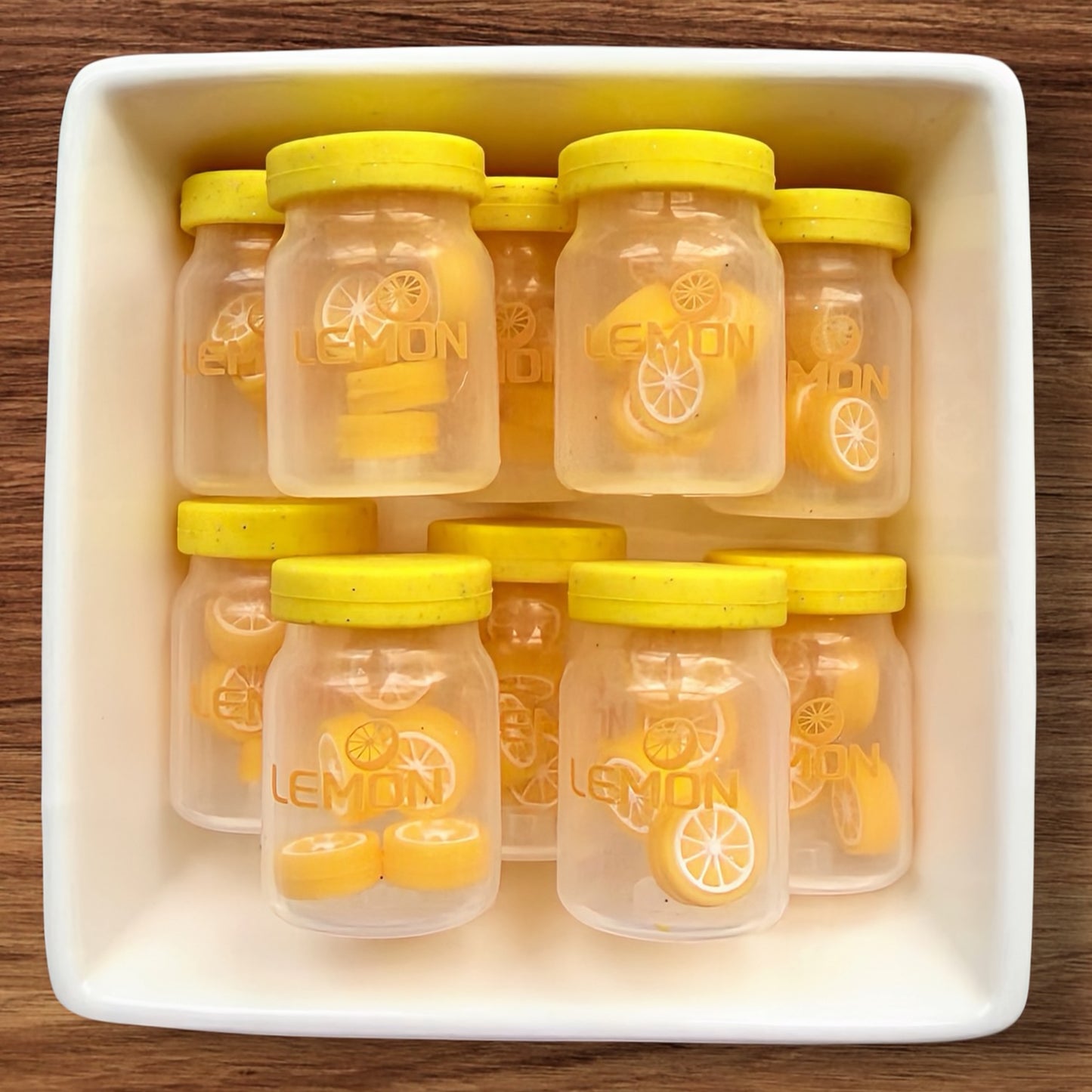 3-D Lemon Jar Focal