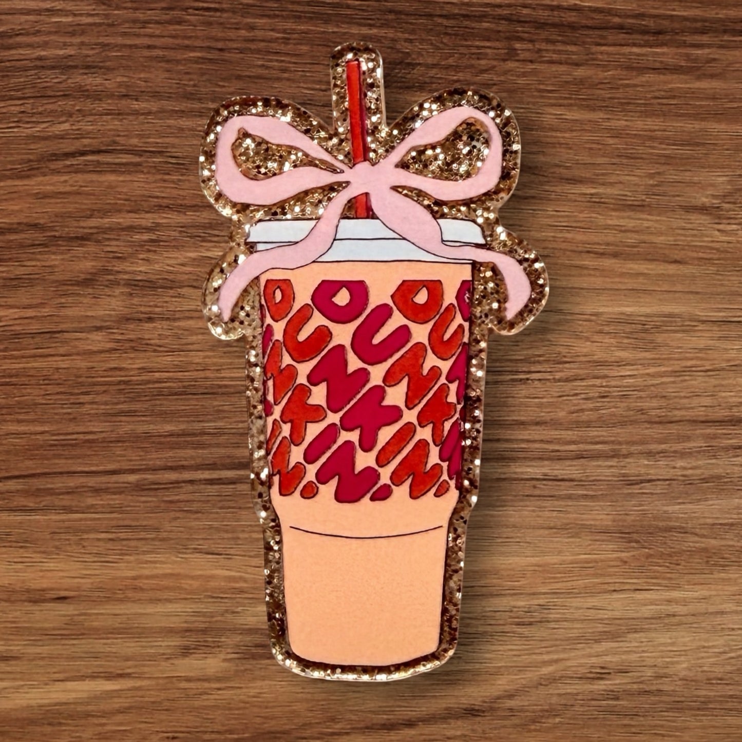 Iced Coffee Acrylic Flatback