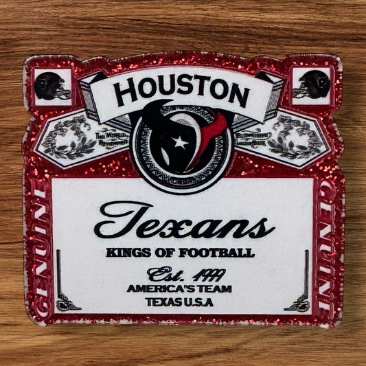 Football Acrylic Flatback