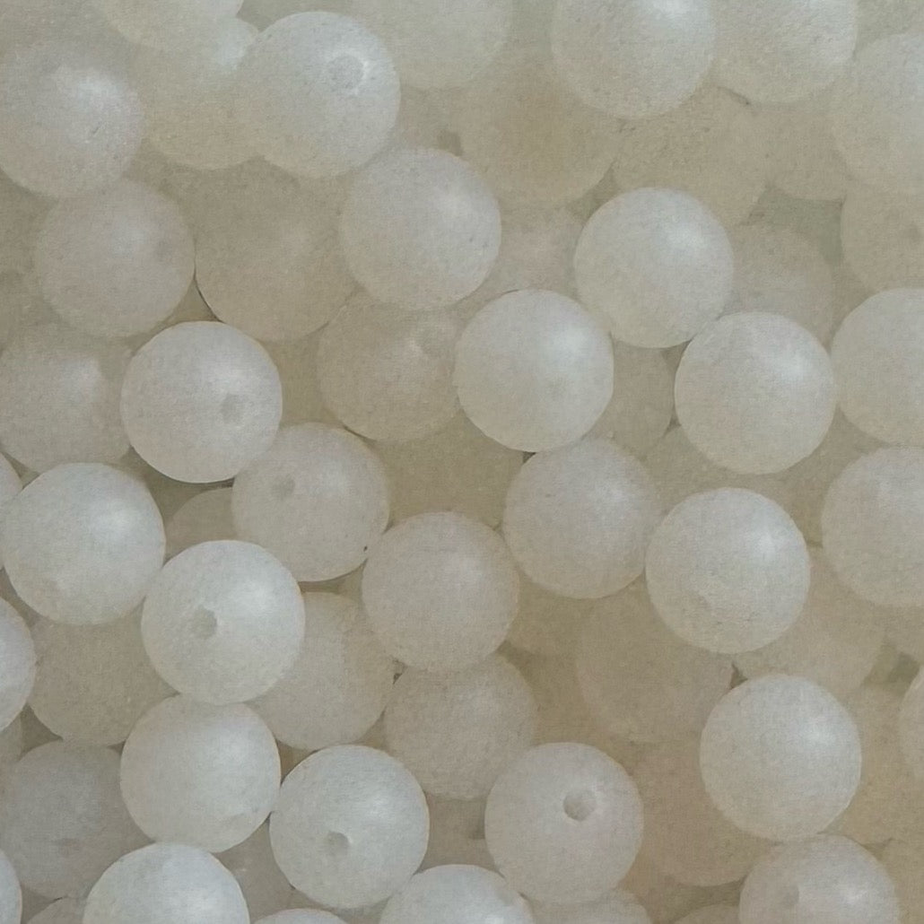 12mm Translucent Silicone Bead