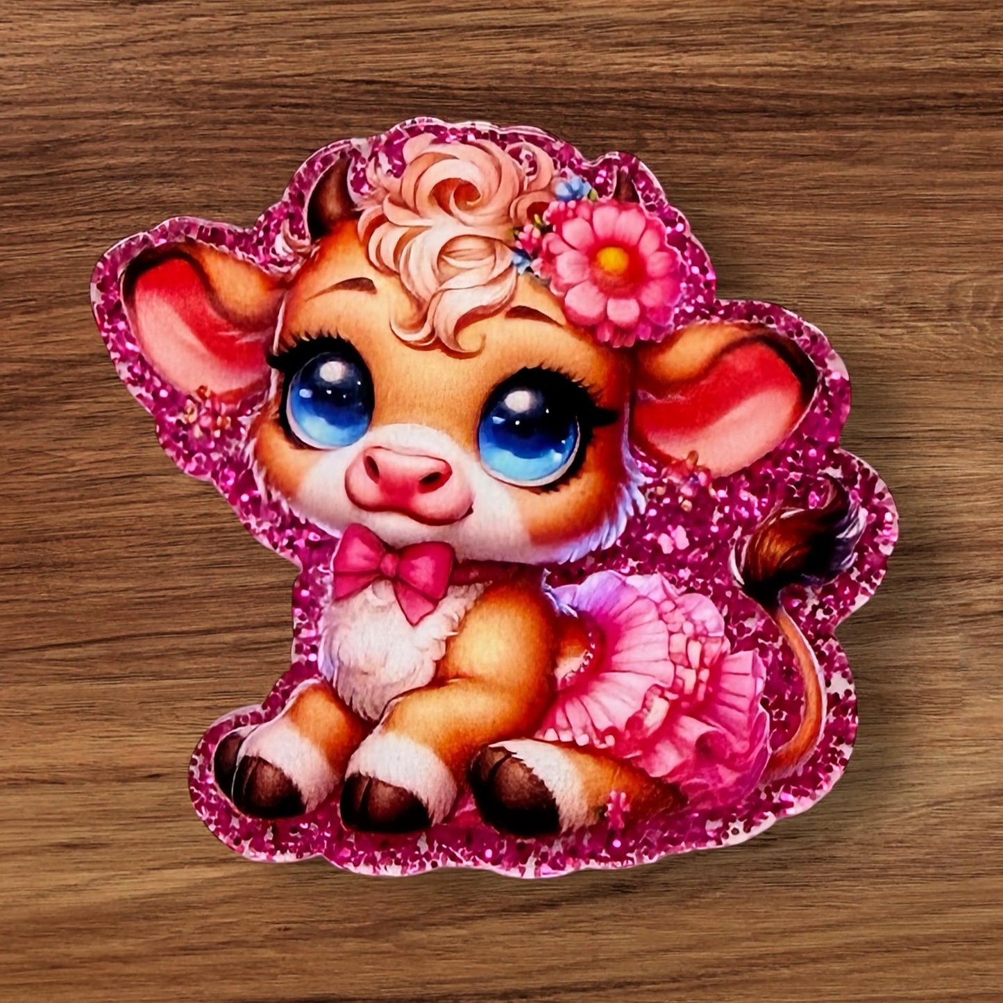 Cute Cow Acrylic Flatback