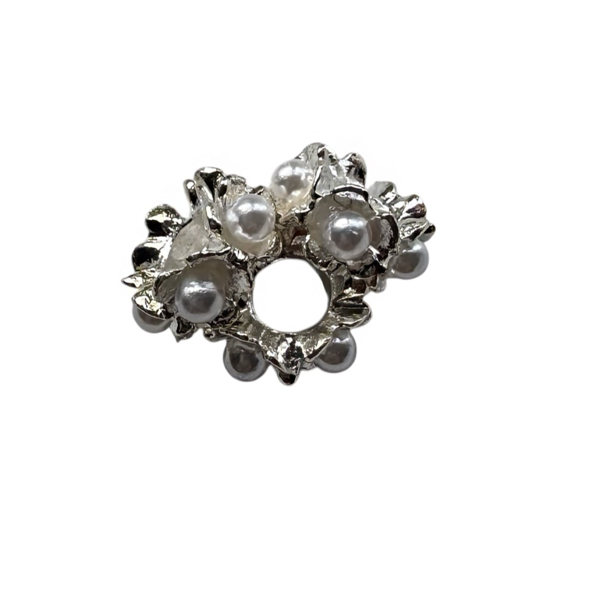 Sterling Silver & Pearl Spacers