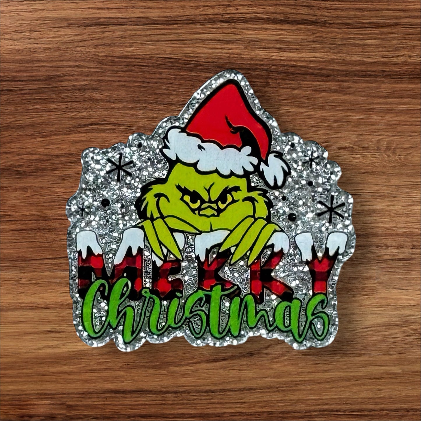 Merry Christmas Acrylic Flatback