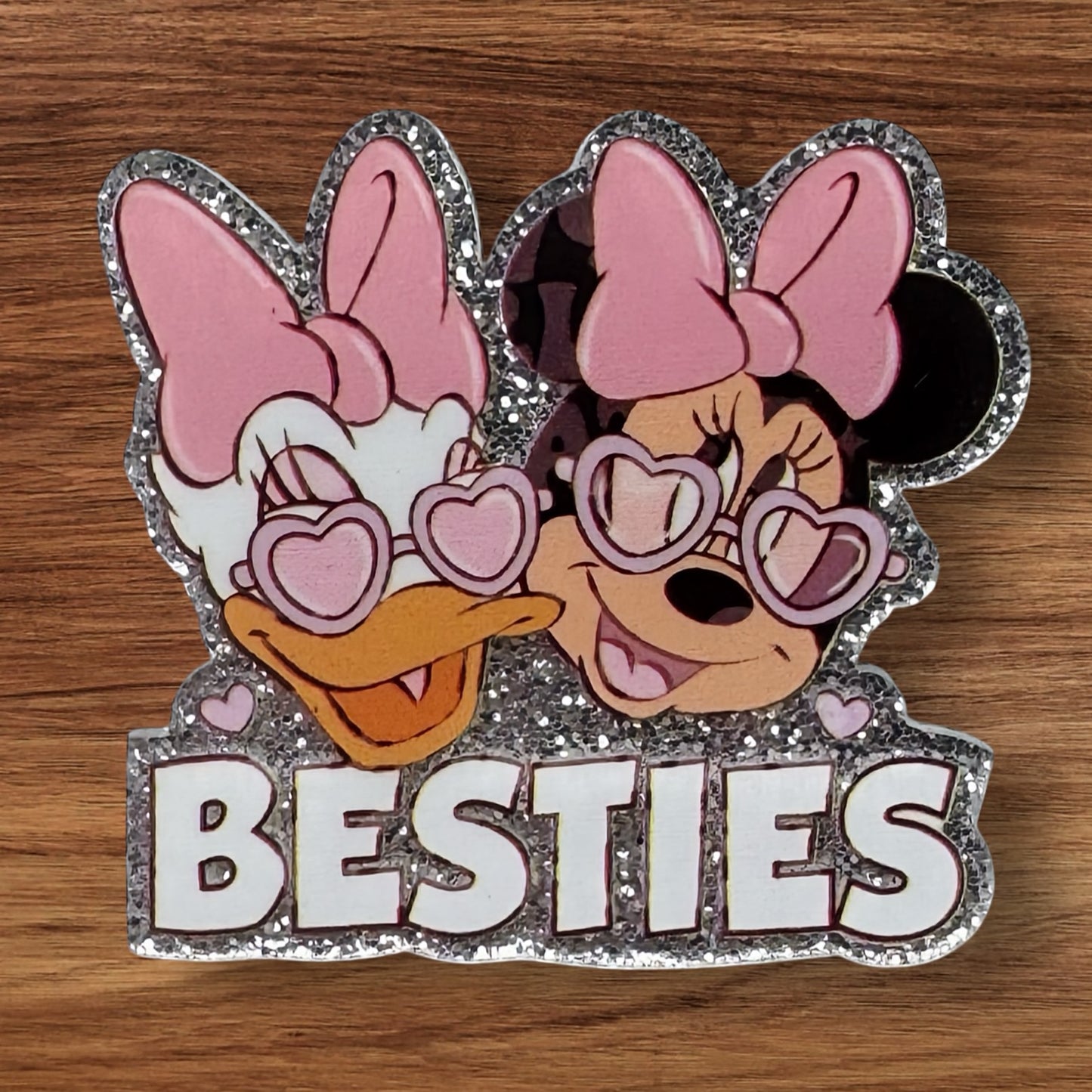 Besties Acrylic Flatback
