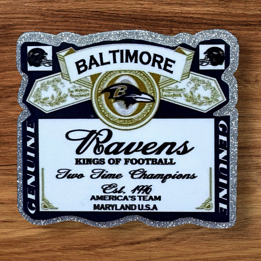 Football Acrylic Flatback