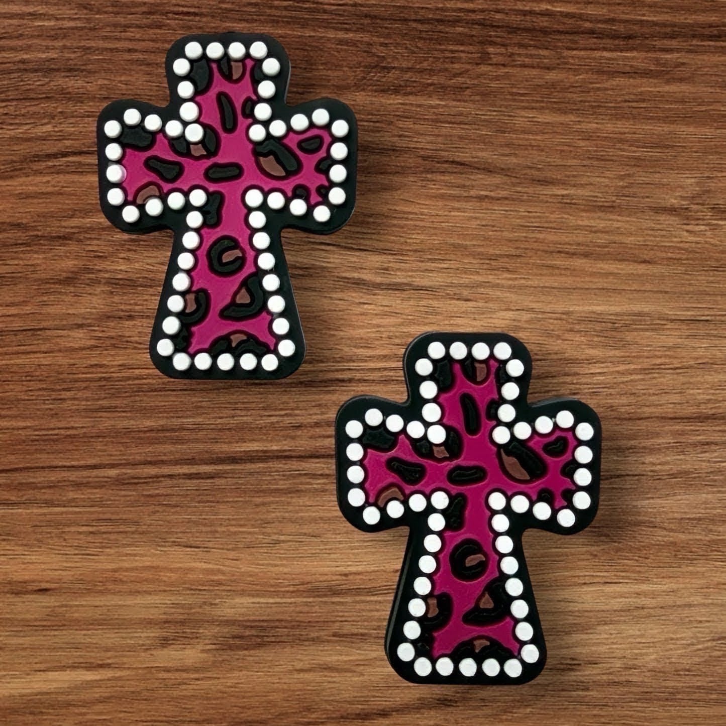 Animal Print Cross Focal