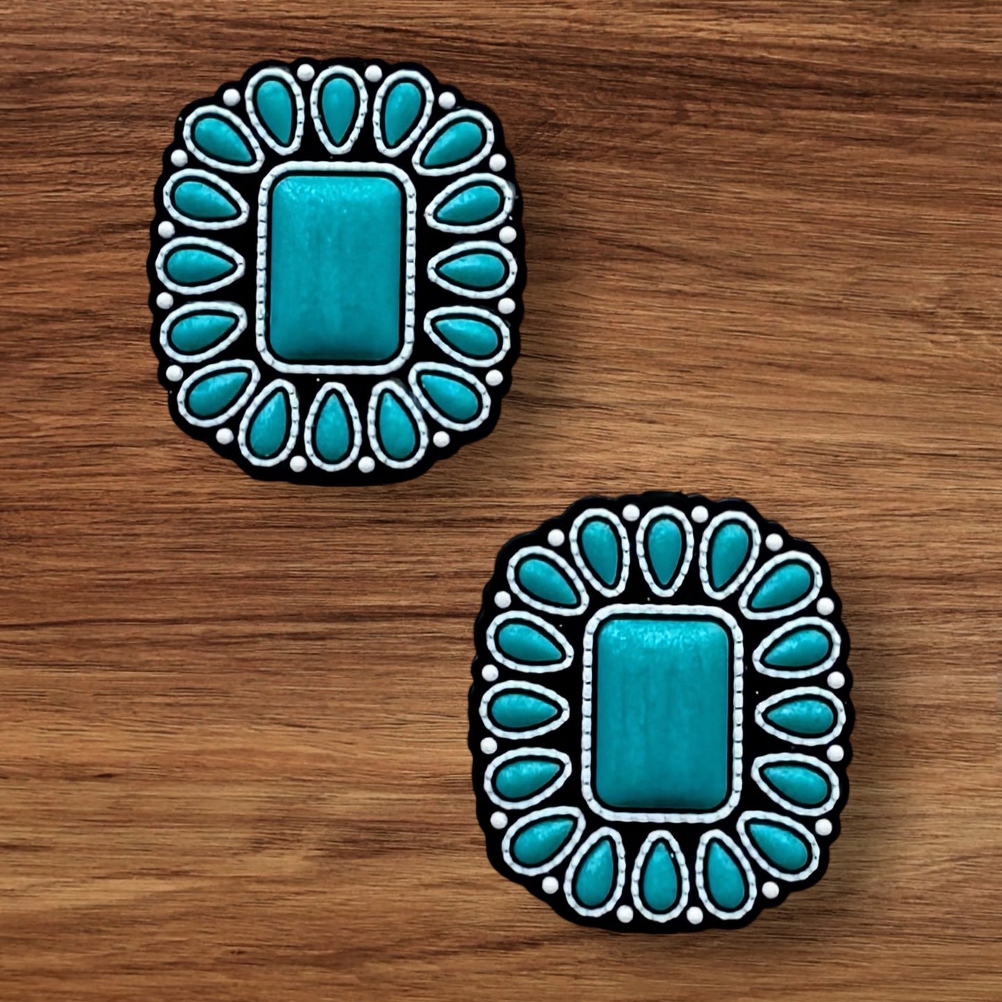 Turquoise Western Design Focal